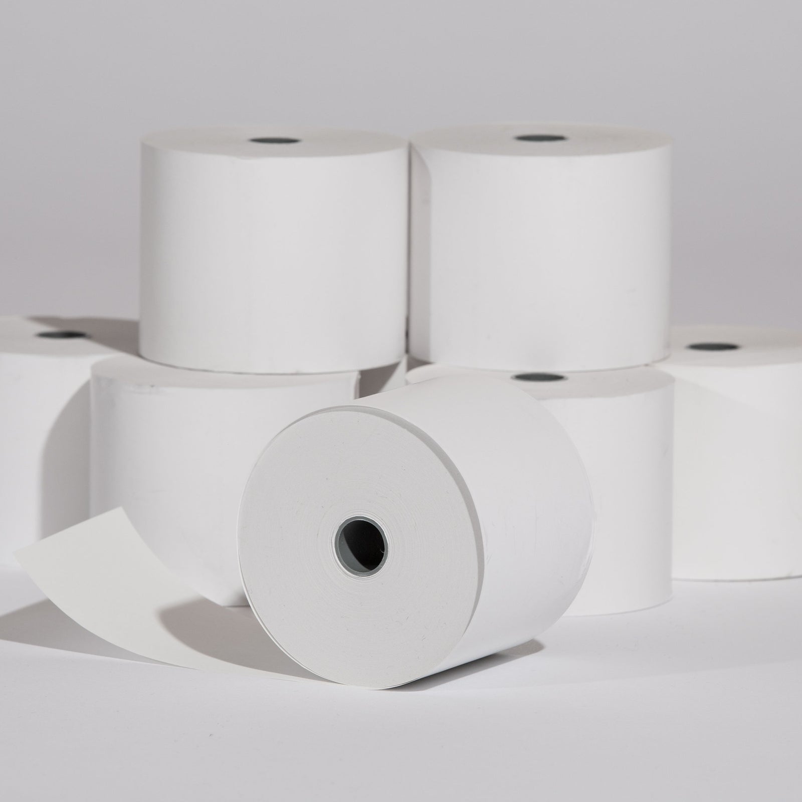 Thermal Paper Roll - 57x70 mm, White in Qatar