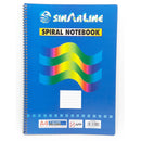 سينارلاين دفتر ملاحظات جانبي مقاس A4، 56 جرامًا للمتر المربع، 70 ورقة، مسطر