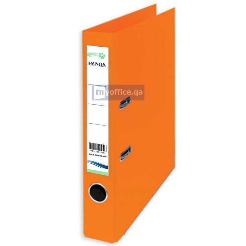 PVC Box File F/S Orange 45mm