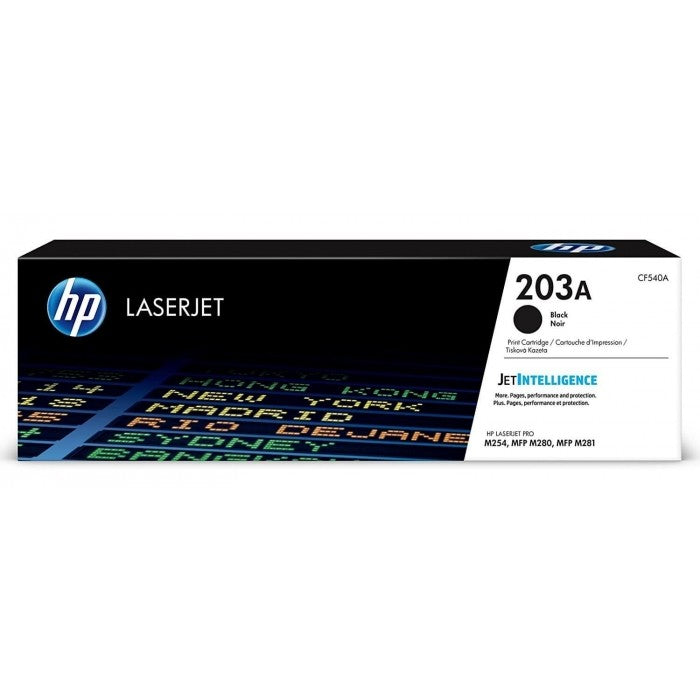 HP 203A Black Toner Cartridge CF540A