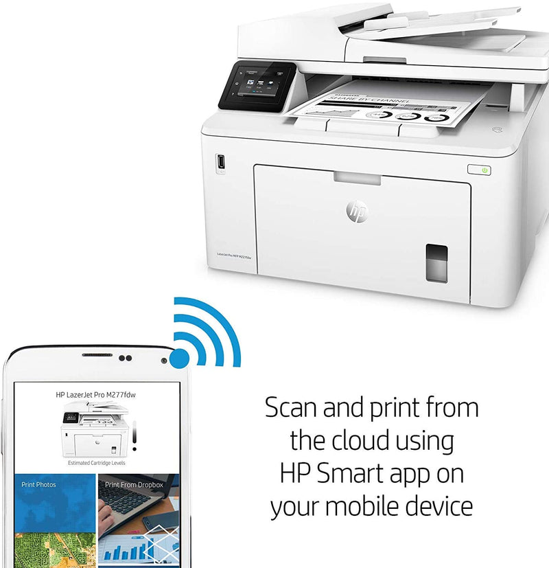 HP LaserJet Pro MFP M227fdw Multifunction Laser Printer (Black)