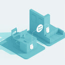 TP-Link 300Mbps AV600 Wi-Fi Powerline Extender Starter Kit - WPA4220KIT