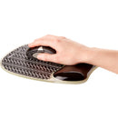 Fellowes Photo Gel Mousepad Wrist Support - Chevron 9653401