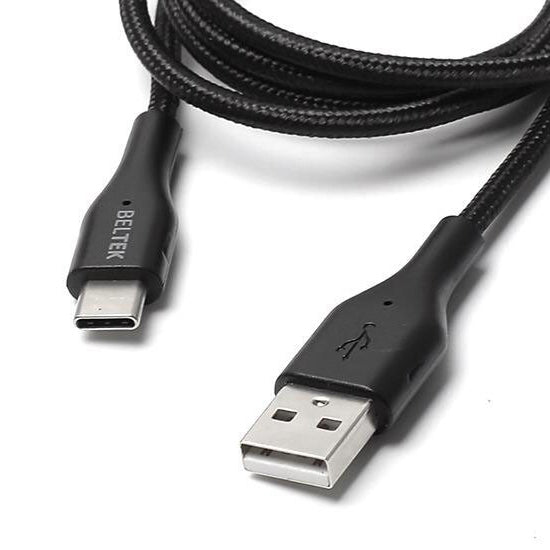 Beltek BCC-26 Type-C 1meter braided charging cable