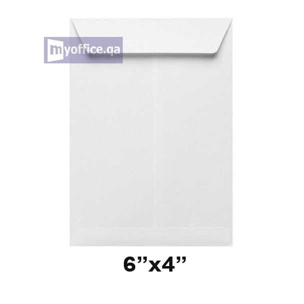 6''x4'' Size Envelopes White (Pack of 500 Envelopes)