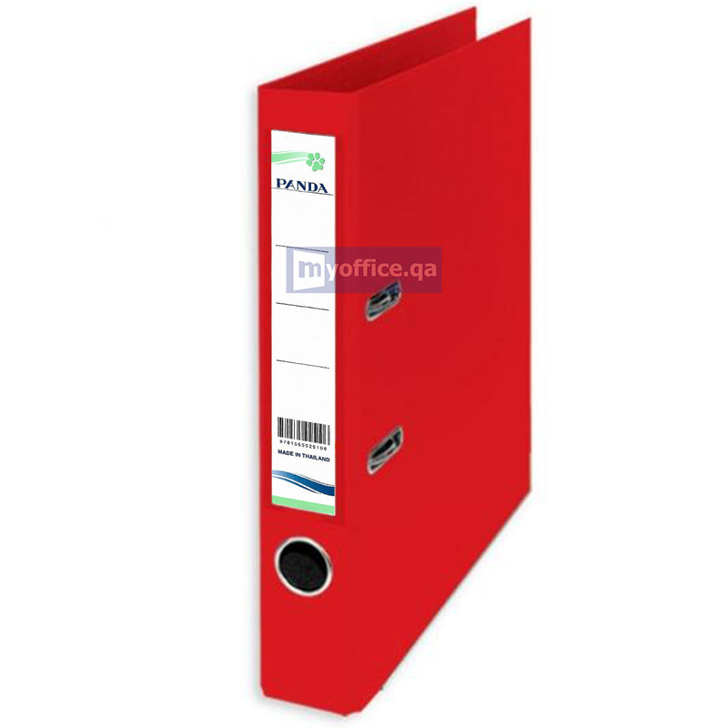 PVC BoxFile F/S Red 45mm