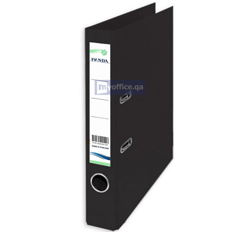 PVC Box File F/S Black in Qatar