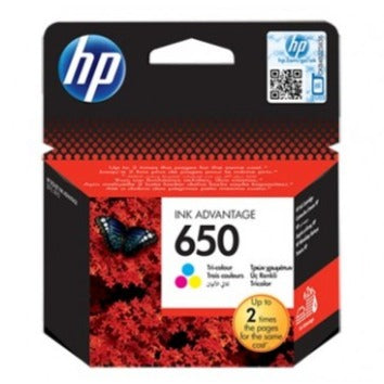 HP 650 Tri-Color Cartridge