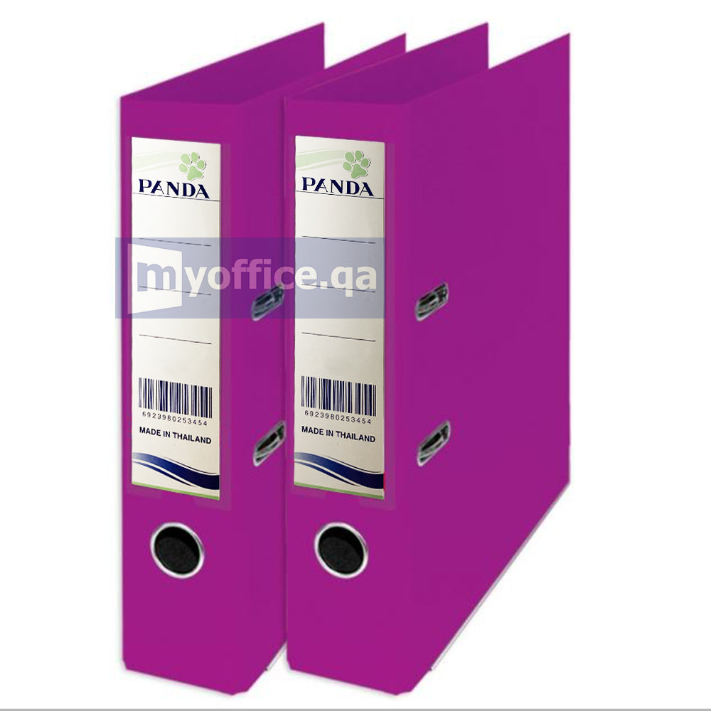 PVC Box File A4 Purple Color in Qatar
