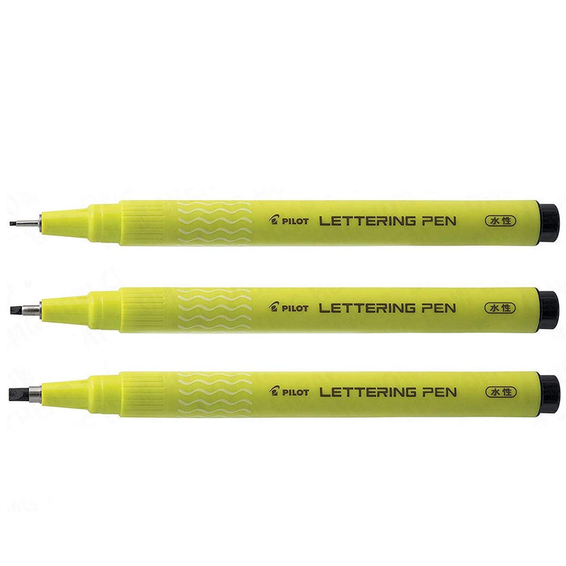 PILOT SWN-DRA Lettering Pen - Calligraphy  (Pack of 12 )