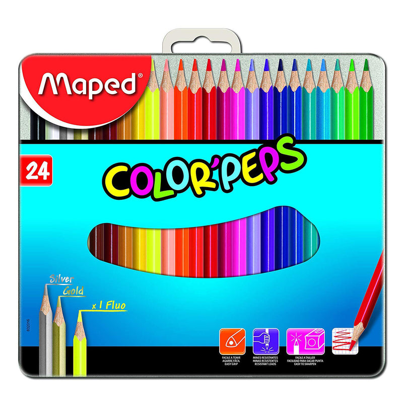 Color Peps Metal 24 Color Set 832016