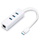 TP-Link UE330 USB 3.0 3-Port Hub & Gigabit Ethernet Adapter