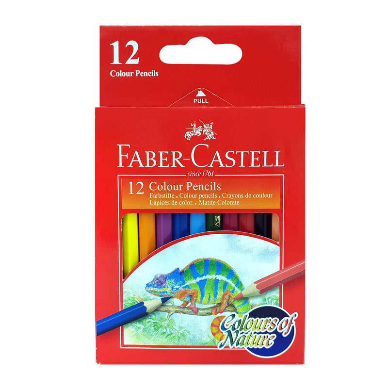 Faber Castell Colour Pencils (Pack of 12) Half Length FCI 114414