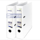 PVC Box File F/S White 75mm