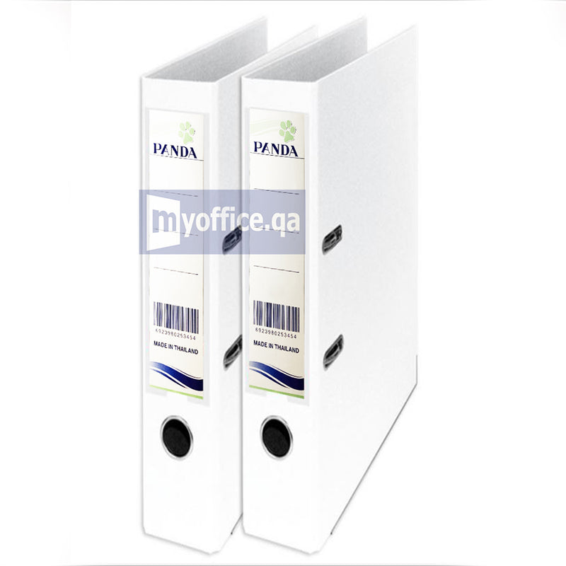 PVC Box File F/S White 45mm