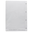 ورق مدرسة سينارلاين فضفاض/مسطر بأربعة فتحات مقاس A4