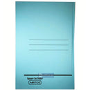 مجلدات مربعة الشكل، فولسكاب (عبوة من 50) أزرق