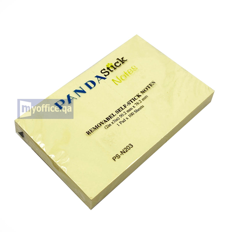 Sticky Note Yellow (2 in x 3 in), 50.2mm x 76.2mm
