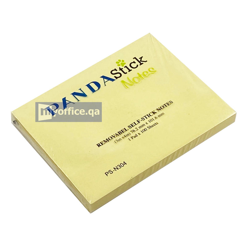 Sticky Note Yellow (3 in x 4 in), 76.2mm x 101.6mm