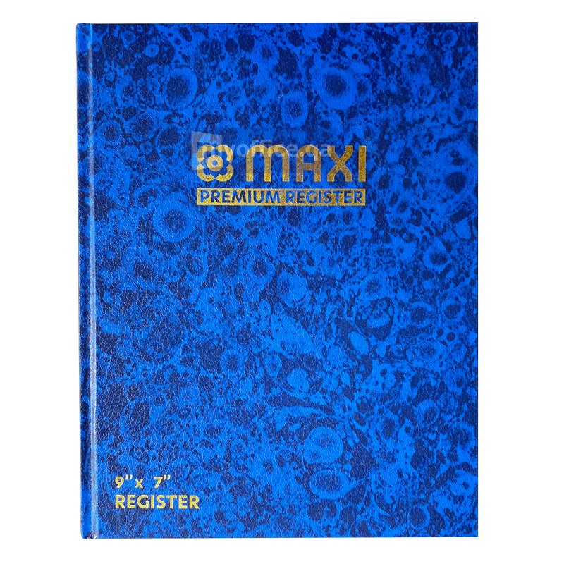 دفتر تسجيل ماكسي بريميوم 9 × 7 بوصة، 4 ريال قطري - 192 ورقة
