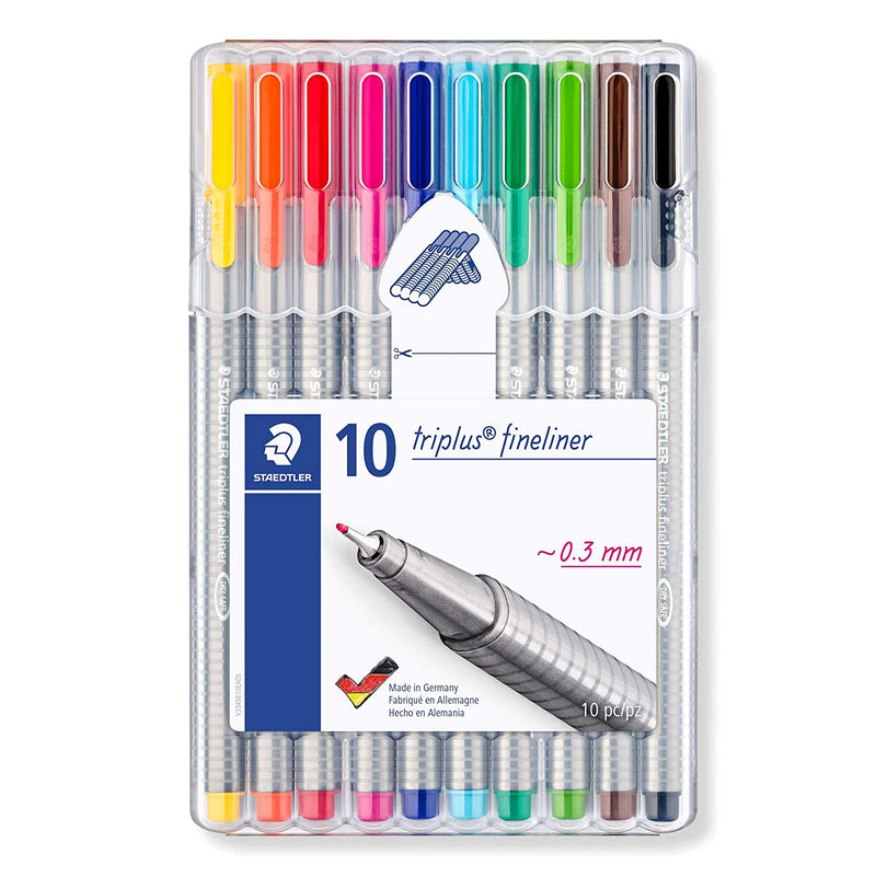 Triplus fineliner 10 color 334-SB10