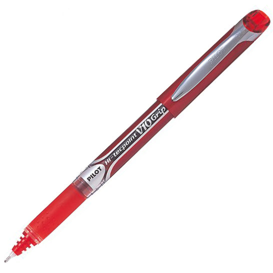 Pilot Hi-Tecpoint V10 Grip Roller Ball Pen 1.0