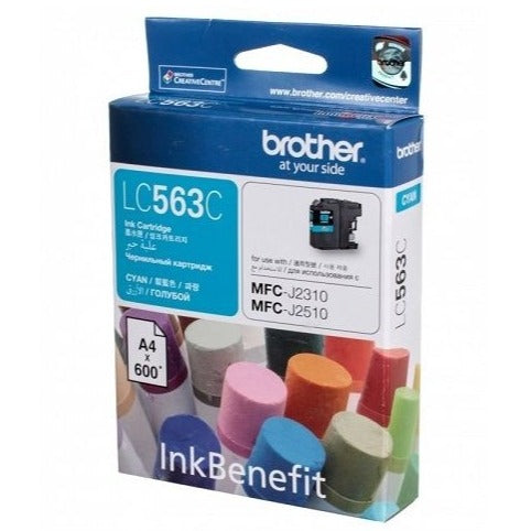 Brother LC563C Cyan Ink Cartridge