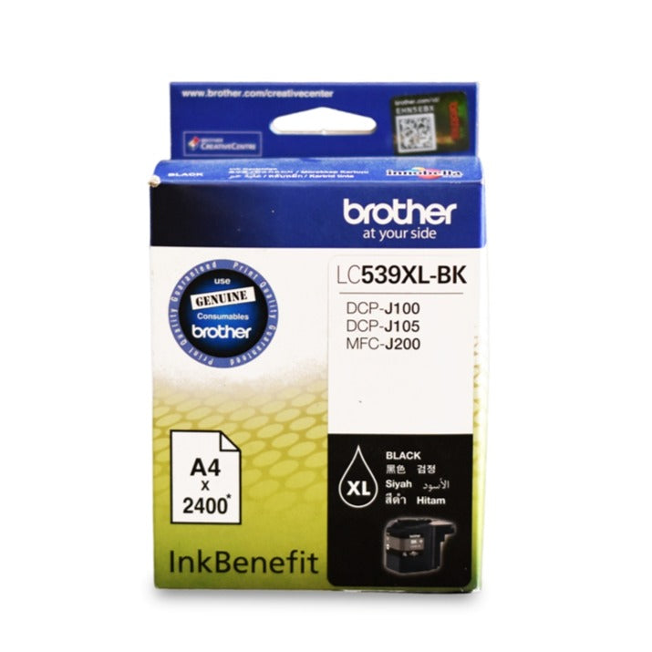 Brother Cartridge Black LC539XL