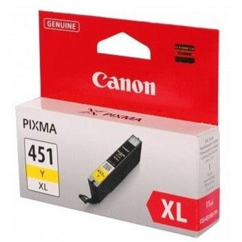 خرطوشة حبر كانون CLI-451Y XL صفراء