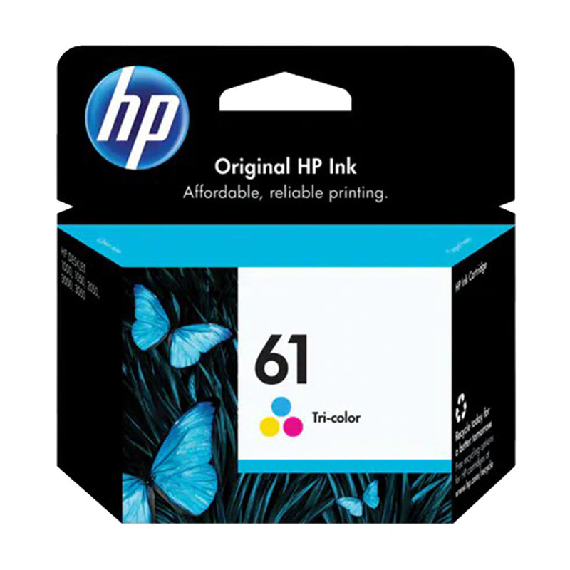 HP 61 Ink Cartridge, Tricolor