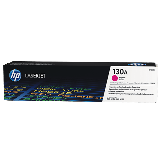 HP 130A Original LaserJet Toner Cartridge - Magenta