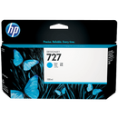 HP 727 Cyan DesignJet Ink Cartridge 130-ml