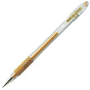 Pilot G-1 Broad Grip Metallic Roller Ball Pen Gold 1.0