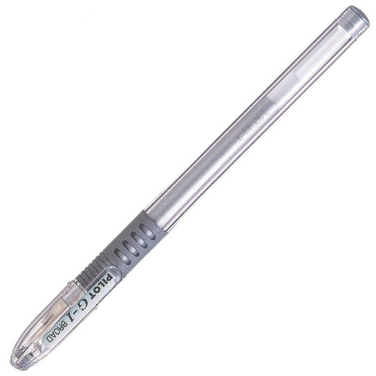 Pilot G-1 Grip Metallic Roller Ball Pen 1.0 Silver