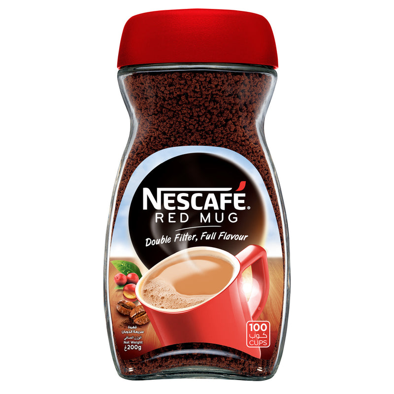 Nescafe Red Mug Instant Coffee 200G Jar